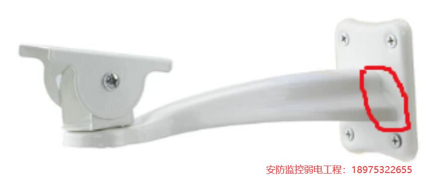 監控支架稍微用力碰到就會開裂