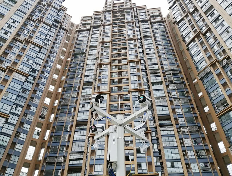 長沙小區裝上高空拋物智能監控系統