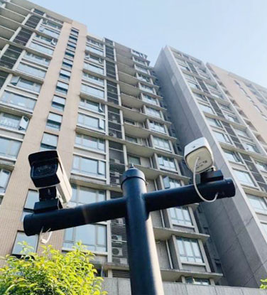 社區監控施工現場